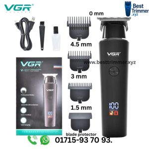 VGR V-937 Professional Rechargeable Electric Hair Trimmer With Metal Blade